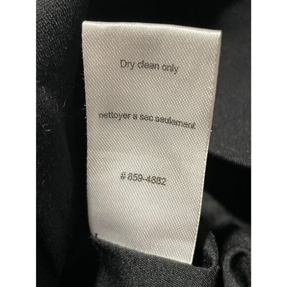 Nanette Lepore Sz 4 Stretch V Neck Sleeveless Peplum Dress Black MSRP $268 - Picture 10 of 11